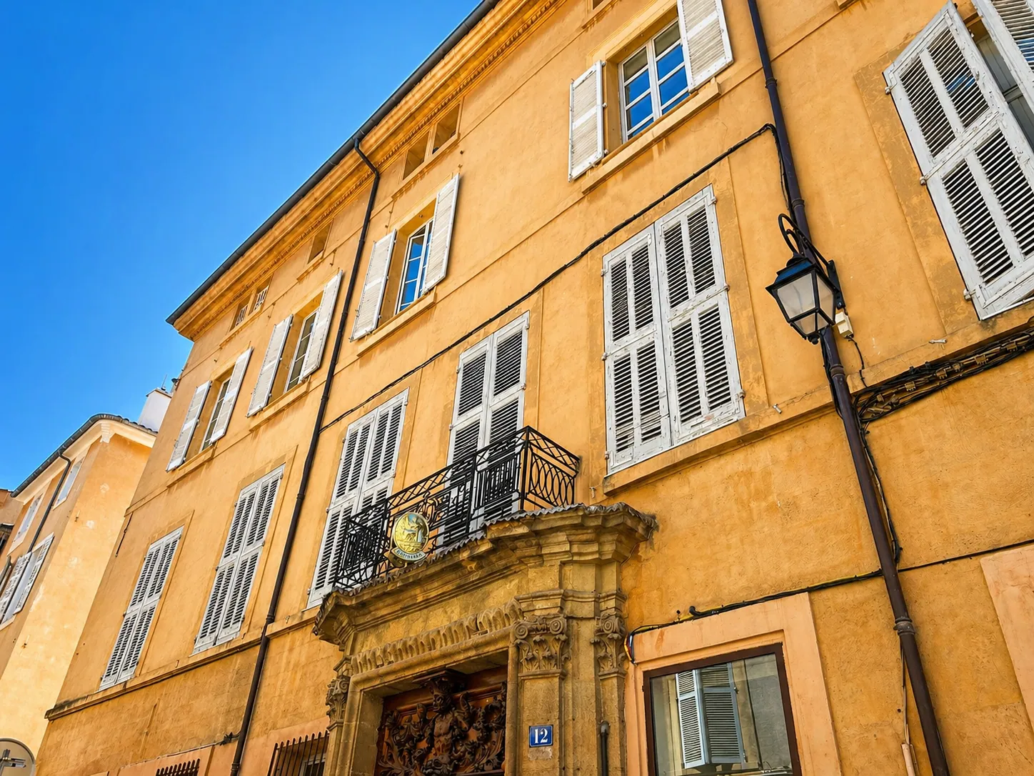 Façade de l'Hôtel de Carcès, Aix-en-Provence